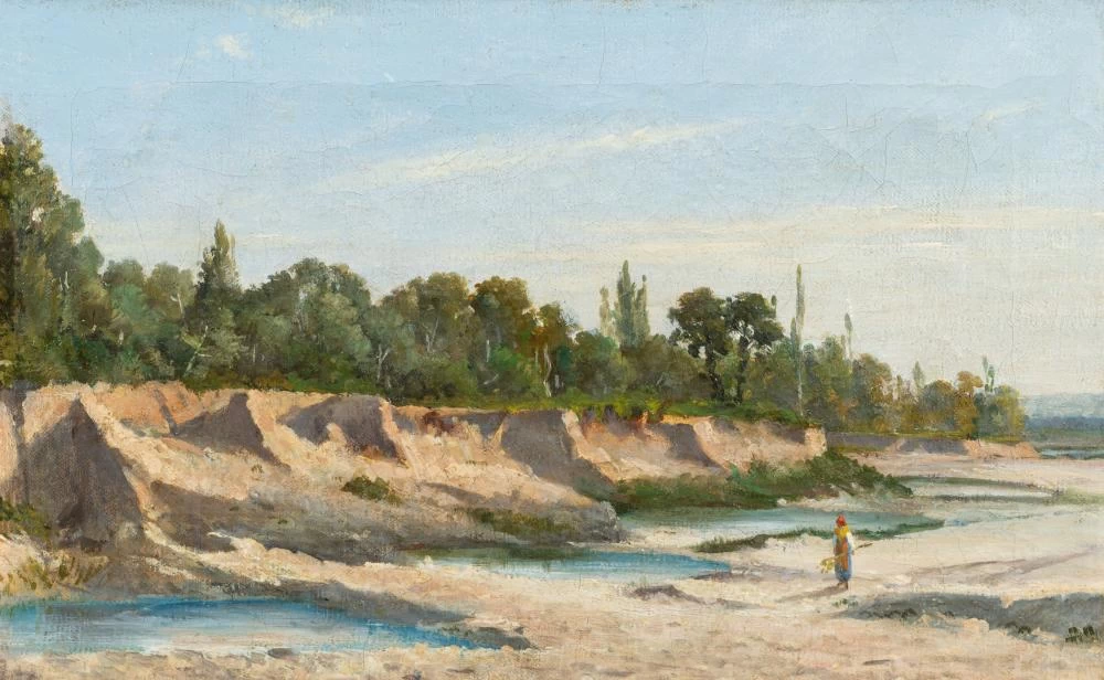Il letto del torrente - 1864